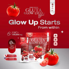 Jennie Moon Gluta Glow Lyco Blink (No Sugar Added Juice) | 10g × 30 Sachets