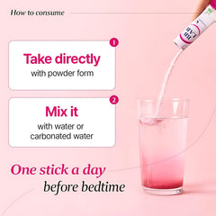 BB LAB Good Night Low Molecular Collagen Powder Stick Supplement – Mixed Berry Flavor (2g x 30 Sticks)