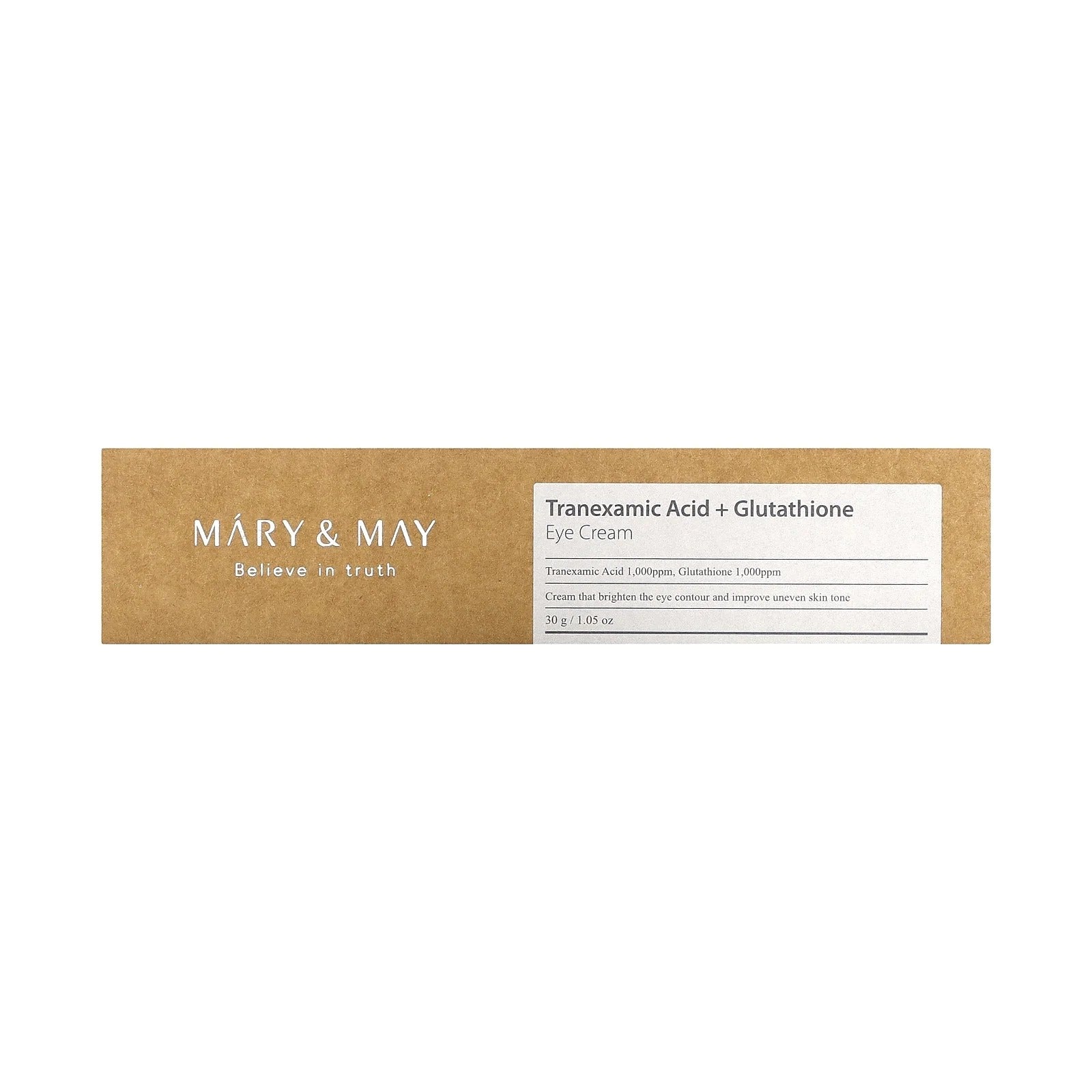 Mary & May Tranexamic Acid + Glutathione Eye Cream – 30ml