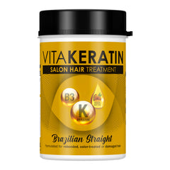 Vita Keratin Salon Hair Treatment Brazilian Straight - 650ml