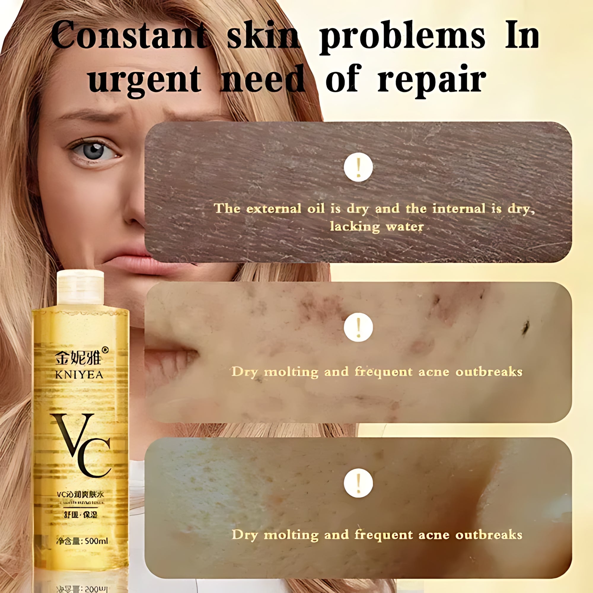 Kniyea VC Toner - 500ml