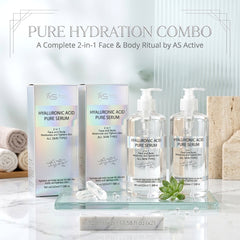 Ashley Shine Hyaluronic Acid Pure Serum 2-in-1 Face & Body Duo – 1+1 (COMBO)