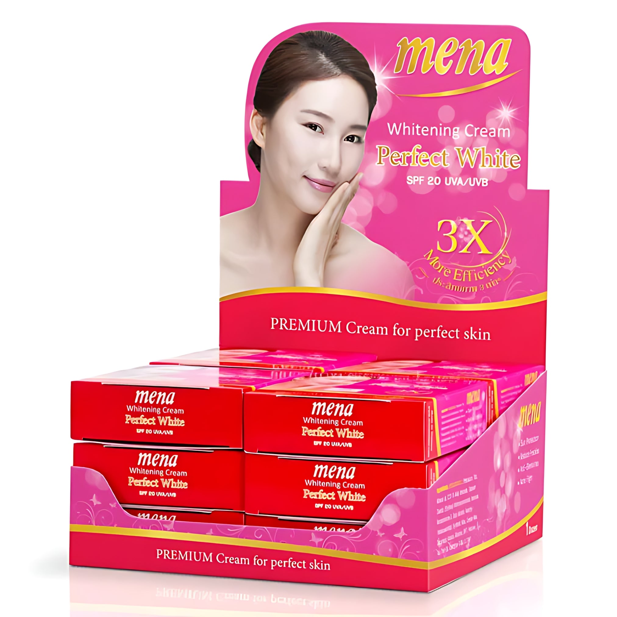 MENA Whitening Cream Perfect White with SPF20 UVA/UVB – 13g