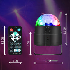 LED Disco Laser Ball with Remote Control – RGB Party Light