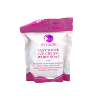 SY Glow Fast White Ice Cream Whipp Soap - 125g