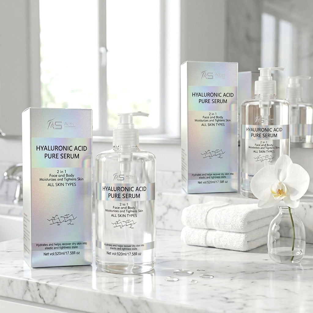 Ashley Shine Hyaluronic Acid Pure Serum 2-in-1 Face & Body Duo – 1+1 (COMBO)