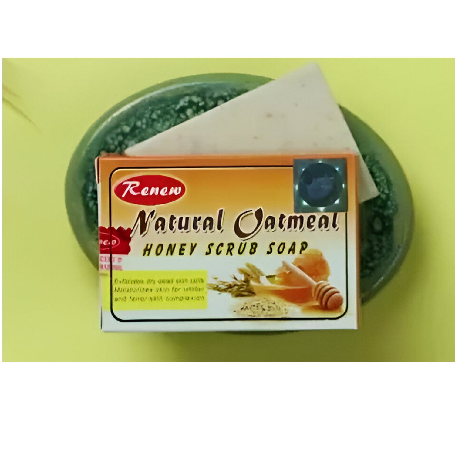 Renew Natural Oatmeal Honey Scrub Soap -135g