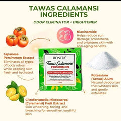 BONITA Tawas Calamansi Persimmon Soap – 80g