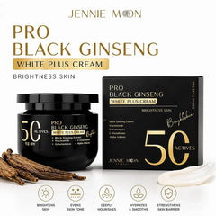 Jennie Moon Pro Black Ginseng White Plus Cream – 50 Actives – 250ml