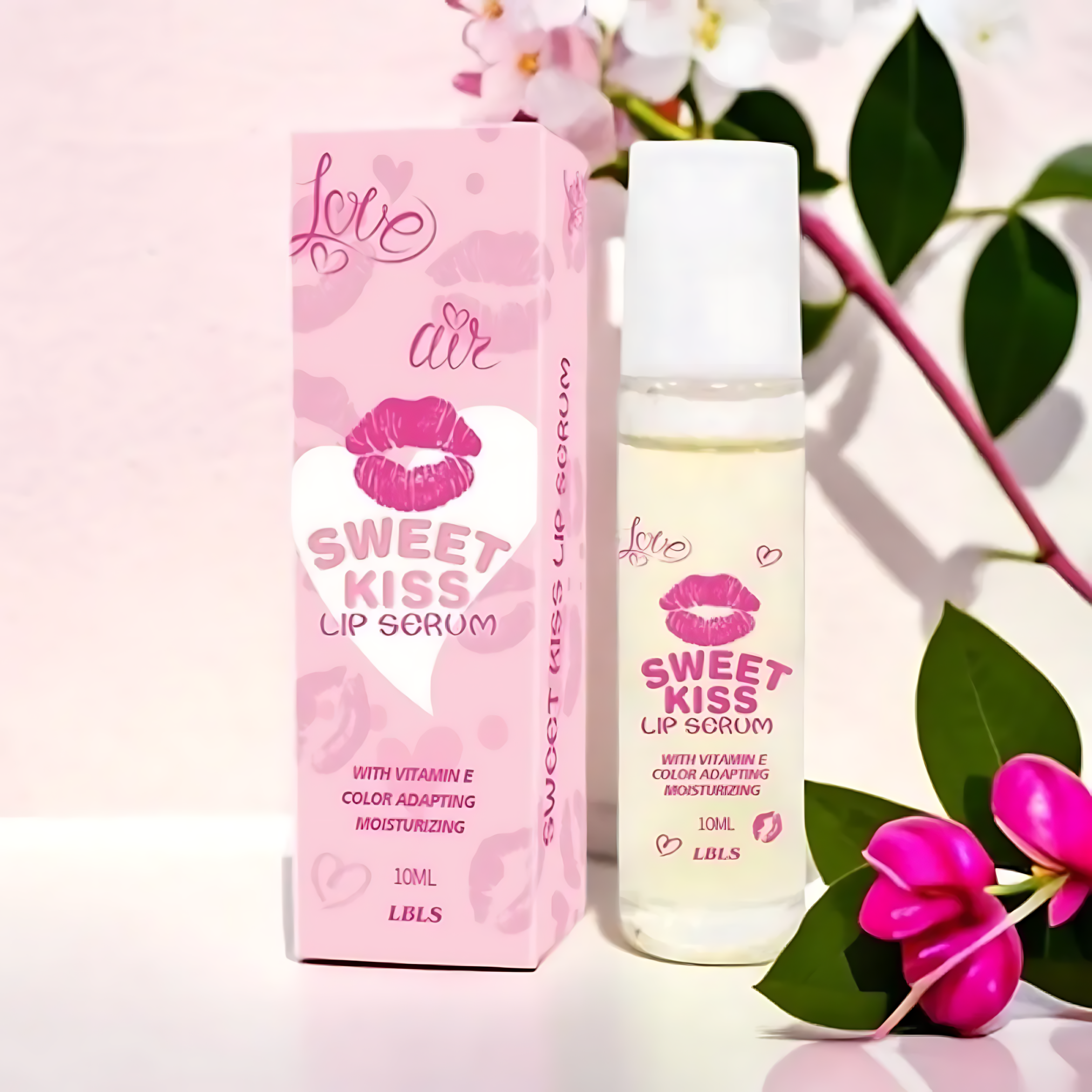K-Beauty Sweet Kiss Lip Serum With Vitamin E - 10ml Combo