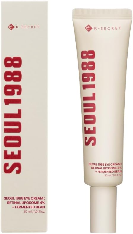 K-SECRET SEOUL 1988 Eye Cream – Retinal Liposome 4% + Fermented Bean – 30ml