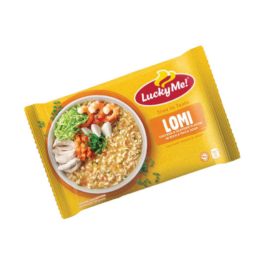 Lucky Me Instant Lomi Seafood Flavor 65g