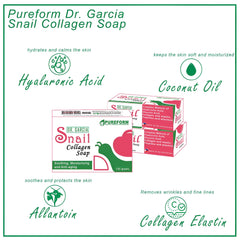 DR.Garcia Snail Collagen (Soothing Moisturizing & Anti-aging) Soap 135g
