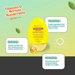 Bonita Vitamin C Serum Sunscreen SPF50 PA++++ (50ml)