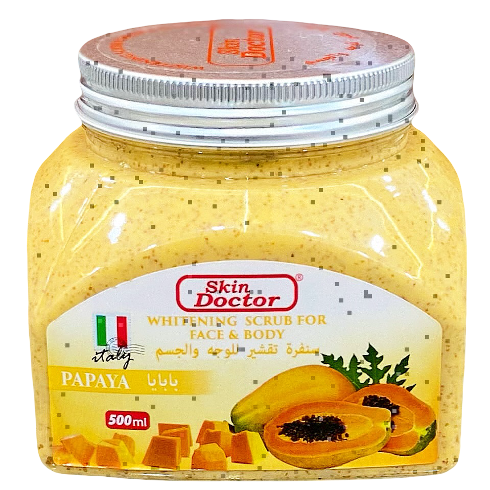 Skin Doctor Face & Body Whitening Scrub – Papaya 500ml