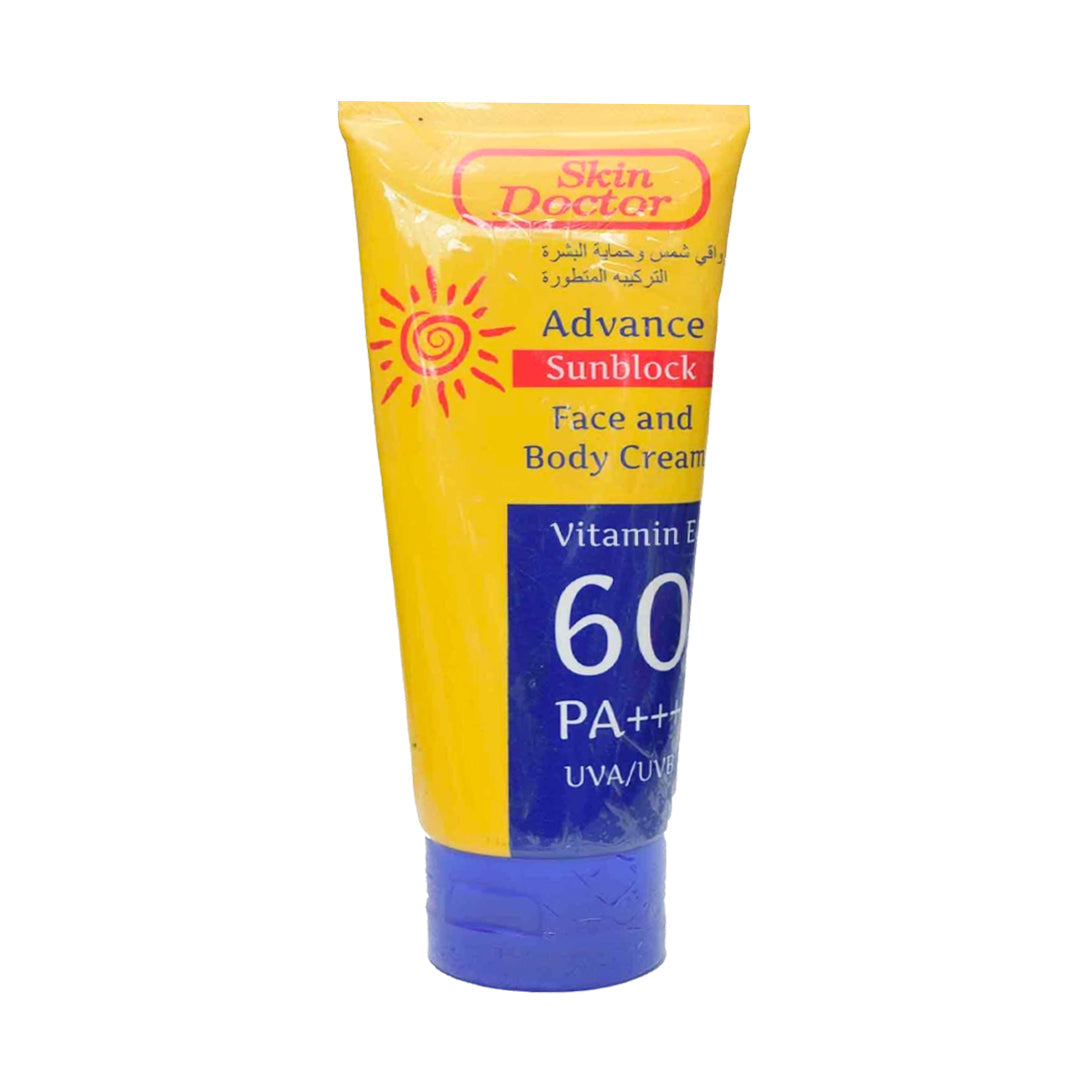 Skin Doctor Advance Sunblock Face & Body Cream Vitamin E 60PA+++ – Sige ...