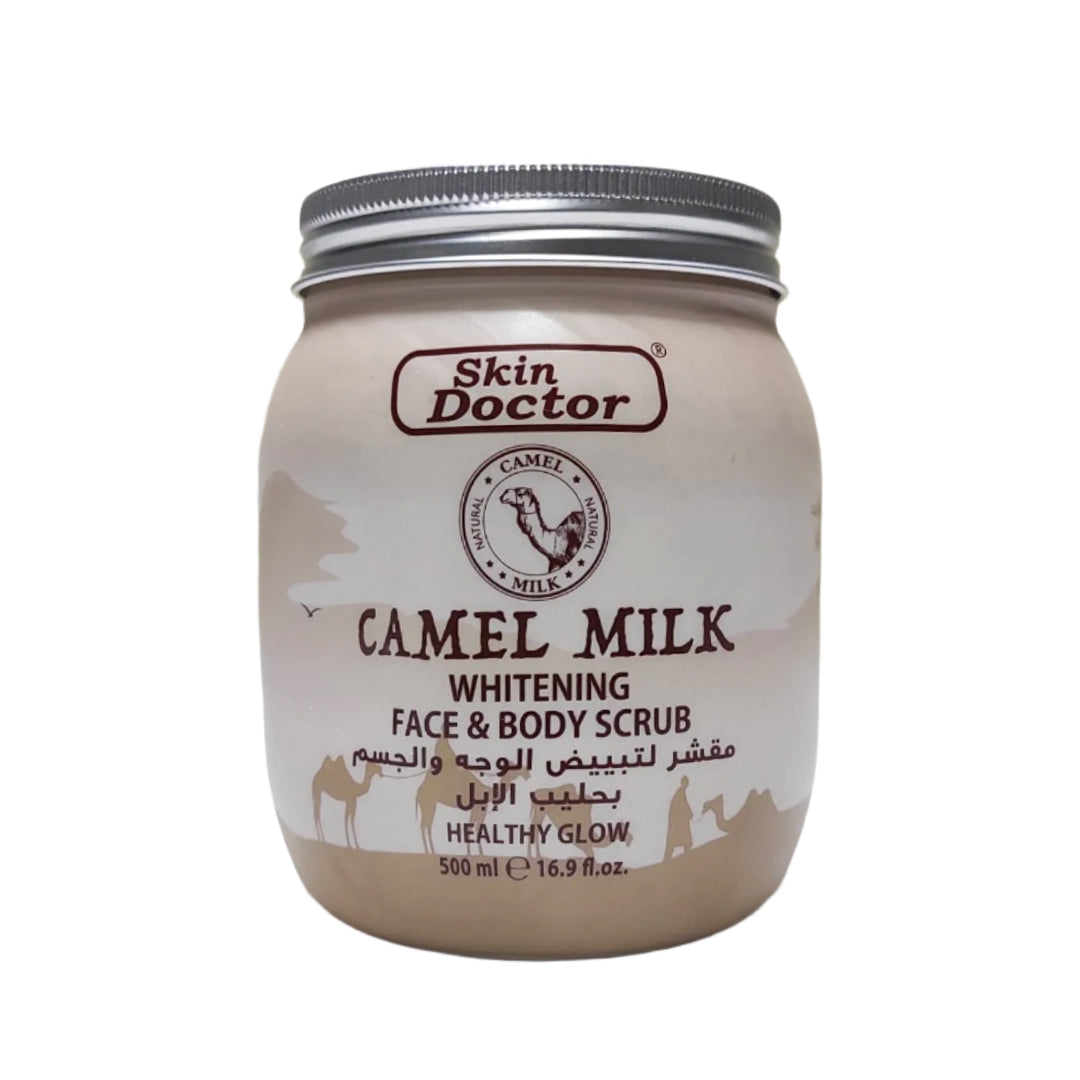 Skin Doctor Camel Milk Whitening Face & Body Scrub - 500ml