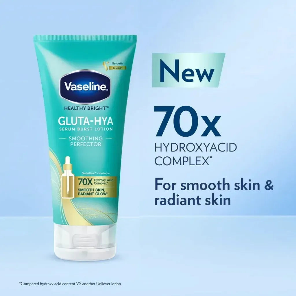 Vaseline Gluta-Hya Serum Burst Lotion Smoothing Perfector – 290ml