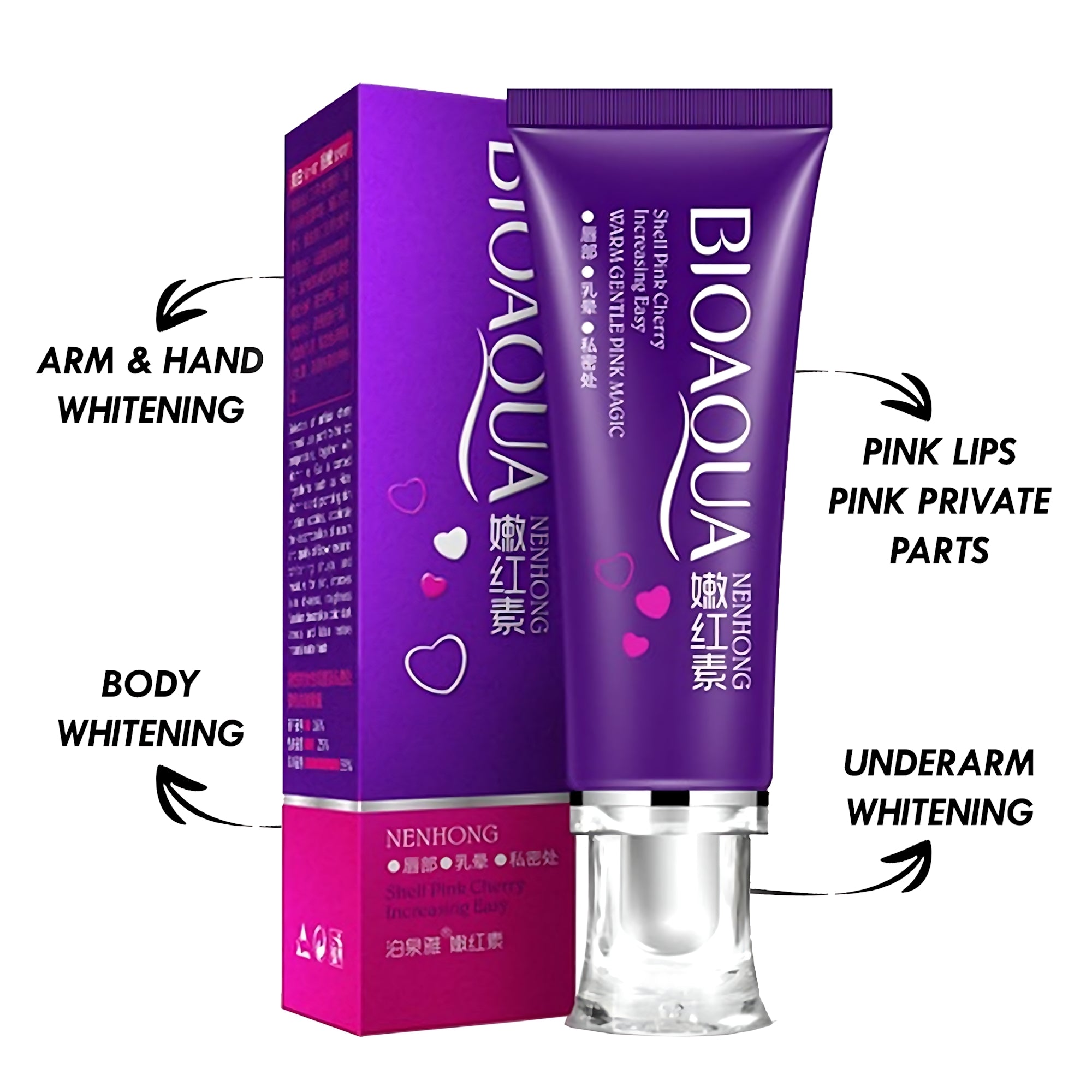 Bioaqua NenHong Pink Magic Cream - 30ml