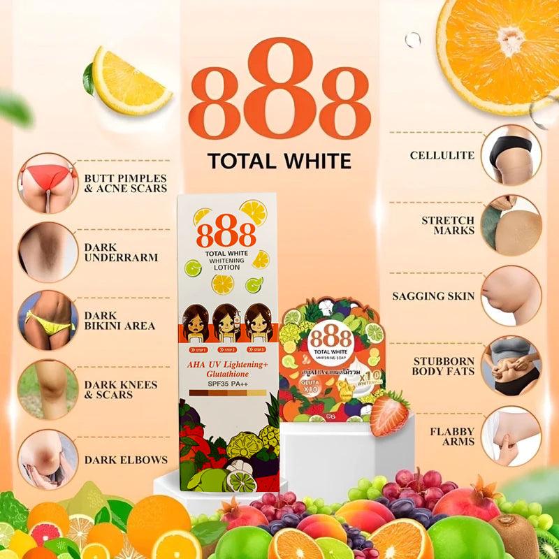 888 Total White Whitening Lotion SPF35 - 250ml - Pinoyhyper