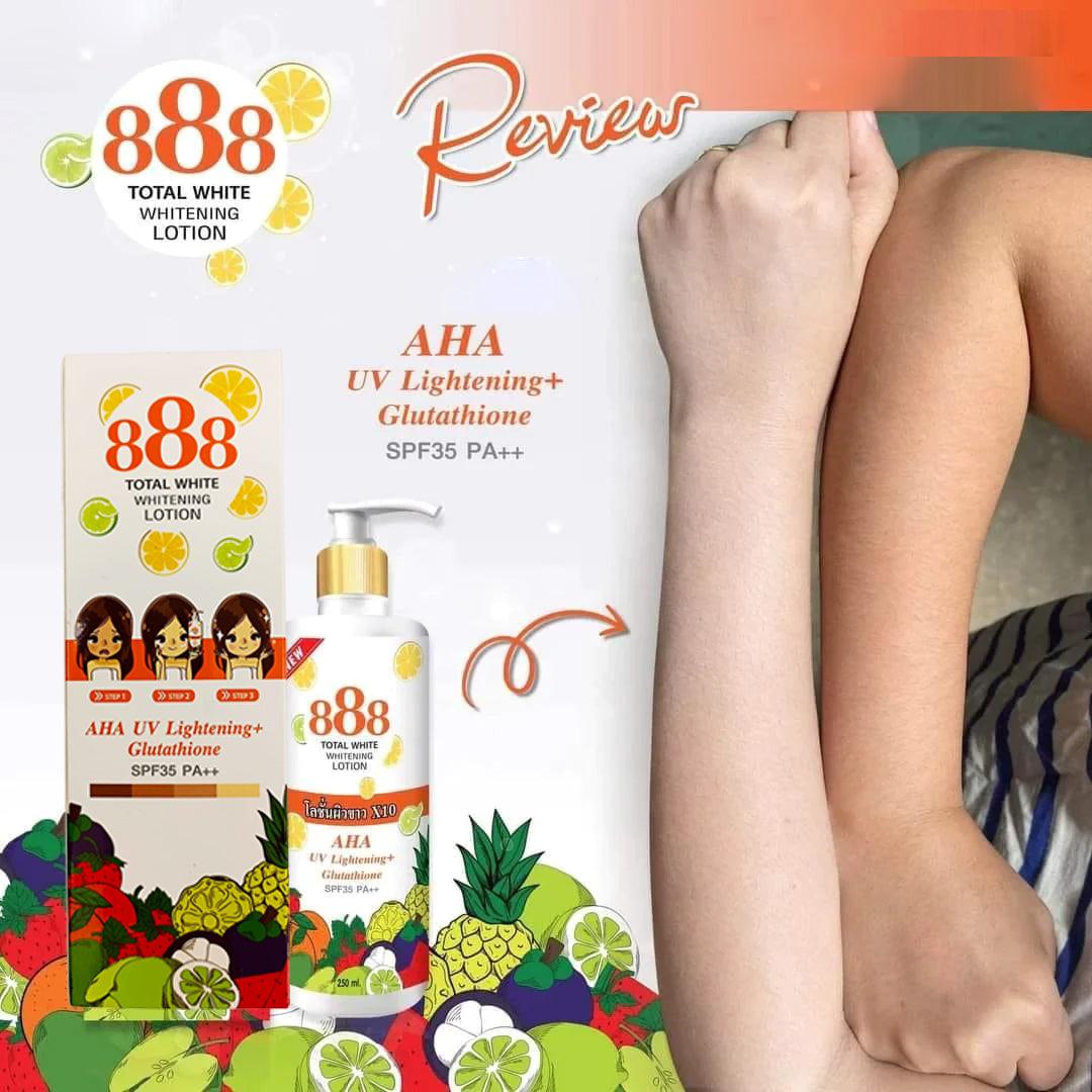 888 Total White Whitening Lotion SPF35 - 250ml - Pinoyhyper