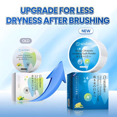 Scoban Vitamin C Probiotic Whitening Tooth Powder - 50g