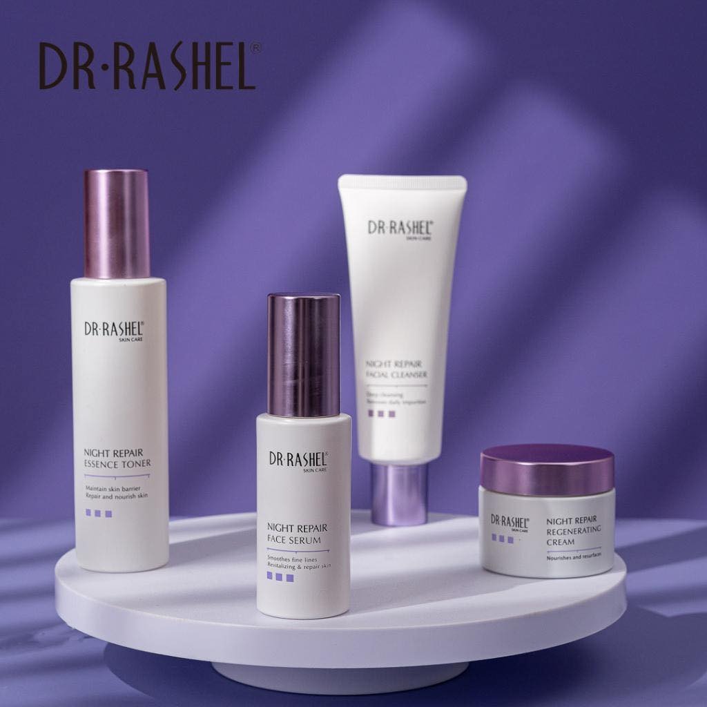 Dr. Rashel Retinol Night Repair Youth-Activating Skin Care Set – 6 Piece Anti-Aging Night Routine