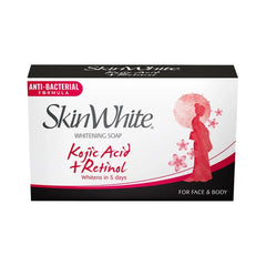 SkinWhite Whitening Soap Kojic Acid - 90g (2+1) Free