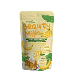 Dear Face Beauty Milk Premium Japanese Banana Probiotic + Collagen Drink 180g