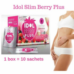 Idol Berry Plus Fat Burn Slim Body Delicious Powder Juice Drink