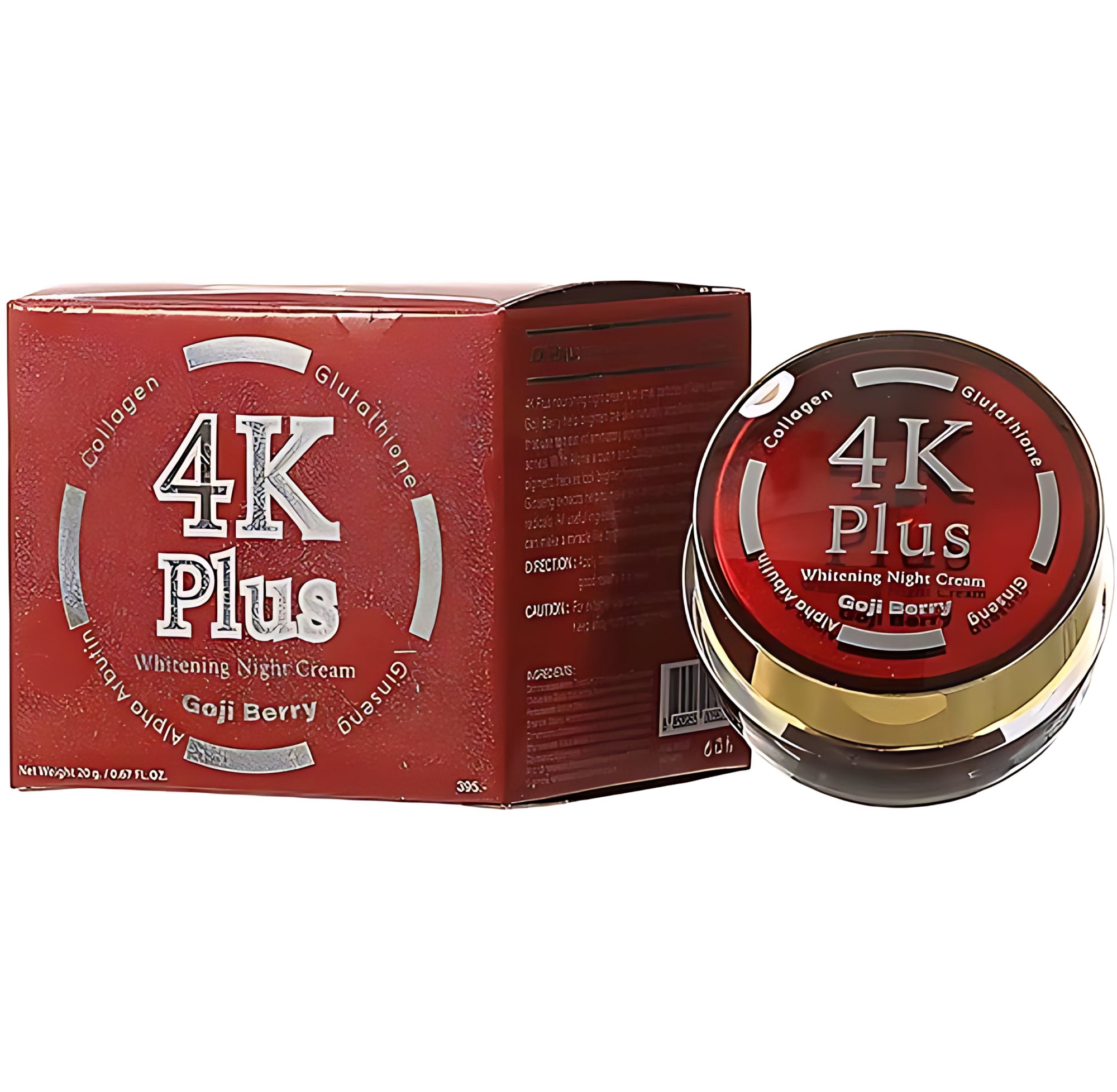 4K Plus Whitening Night Cream 5X Goji Berry – 20g