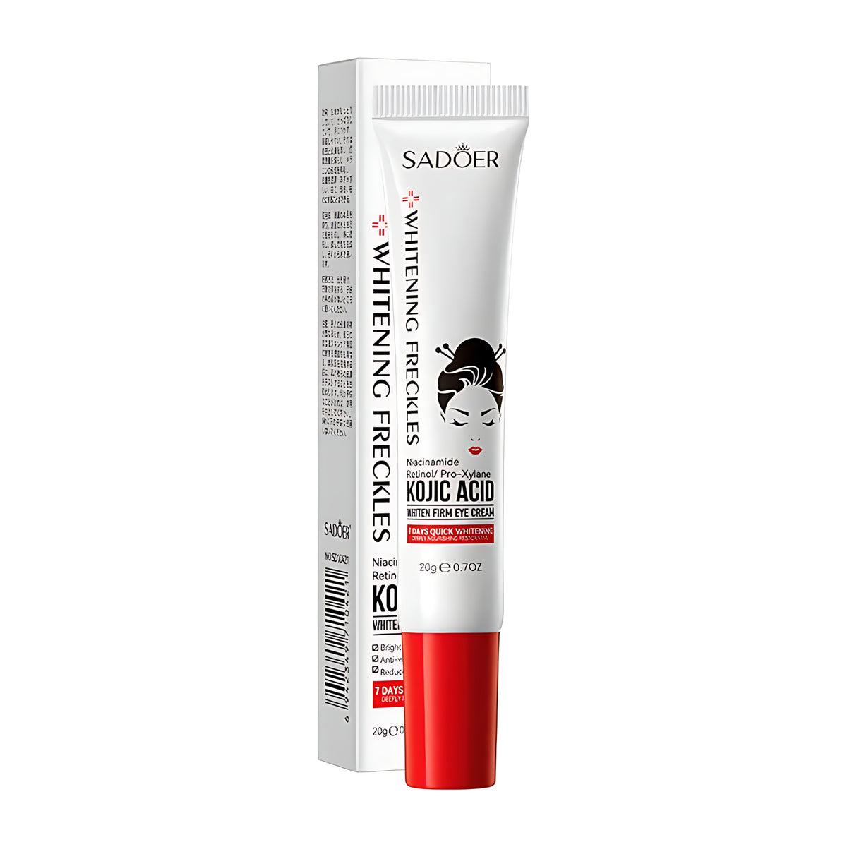 Sadoer Kojic Acid Whitening Freckles Eye Cream – 20g