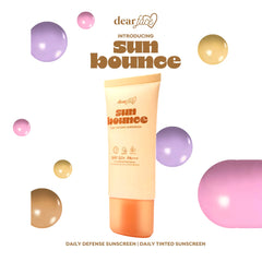 Dear Face Sunbounce Daily Tinted Sunscreen SPF50+ PA+++ – 50ml