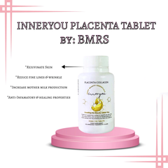 Inner You Placenta Collagen Beauty Essentials – 120 Tablets