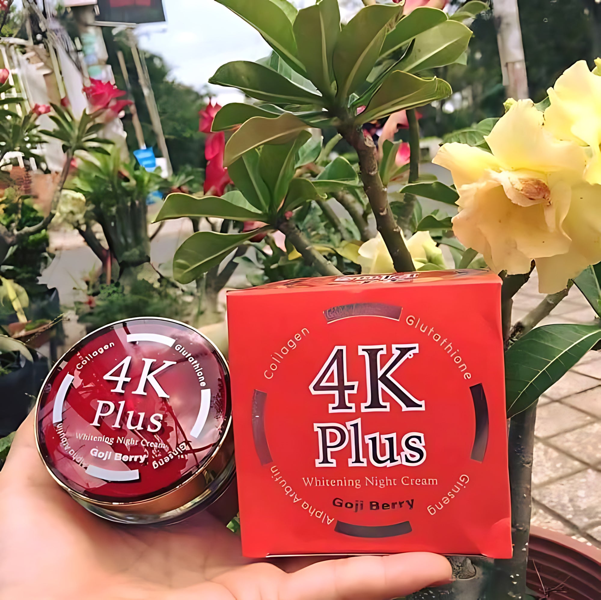 4K Plus Whitening Night Cream 5X Goji Berry – 20g