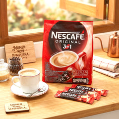 NESCAFE Original 3-in-1 Instant Coffee – 30 Sachets × 17.5g | 525g