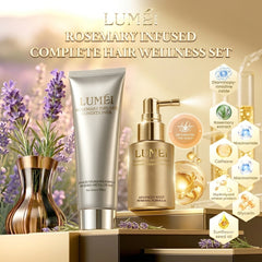 LUMEI Rosemary Hair Care Duo – Rosemary Infused Conditioner (225ml) + Hair Growth Support Serum (30ml)