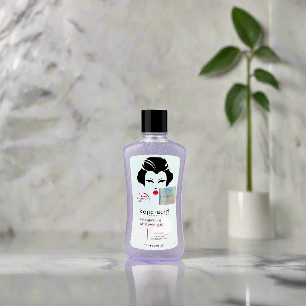 Secret White Kojic Acid Skin Lightening Shower Gel – 500ml