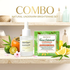 Catt & Co Bright & Free Underarm Serum + BONITA Tawas Calamansi Persimmon Soap COMBO