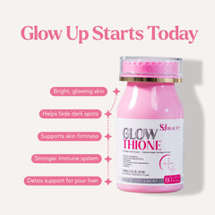 S&J Beauty Glowthione Capsules - 60 Capsules | 500mg Each