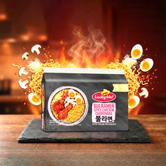 Lucky Me! Bulramen Spicy Chicken Carbonara Stir-Fried Noodles – 6 x 60g