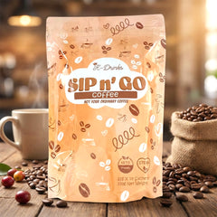 K-Drinks Sip n’ Go Detox Coffee – 22g × 10 Sachets