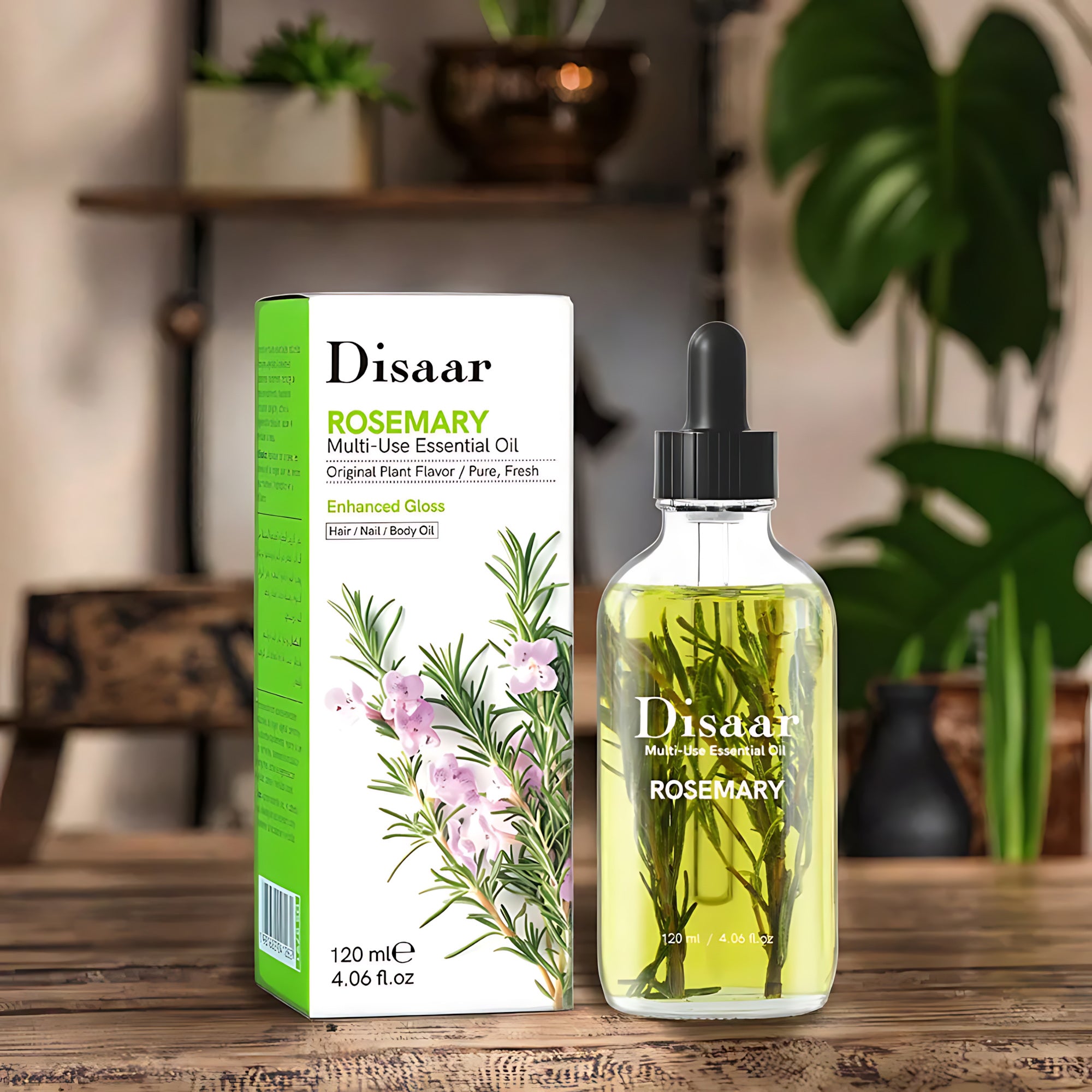 Disaar Rosemary Multi-Use Essential Oil – 120ml