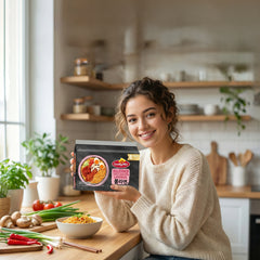 Lucky Me! Bulramen Spicy Chicken Carbonara Stir-Fried Noodles – 6 x 60g