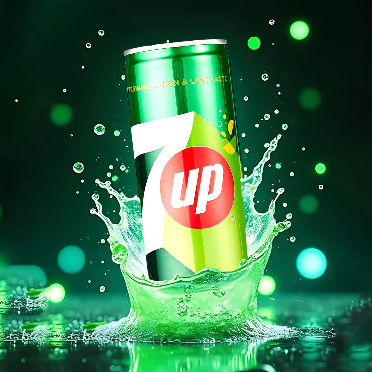 7UP Lemon & Lime Soft Drink Can – 330ml