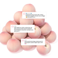 Luna Aura Hope Glow Crystal Peach Glutathione Juice Drink – 10 Sachets (18g each)