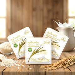 Premium Thai Rice Milk Soap – 65g (3 PCS COMBO)