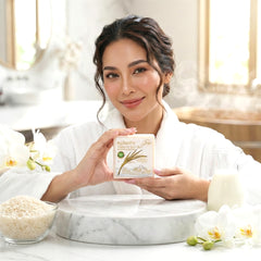 Premium Thai Rice Milk Soap – 65g (3 PCS COMBO)