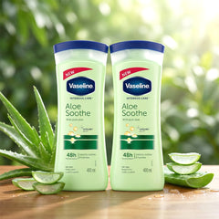 Vaseline Intensive Care Aloe Soothe Body Lotion 400ML - BUY 1 TAKE 1 OFFER