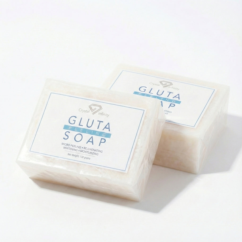 Crystal Infinity Gluta Peeling Soap – 150g (Buy 1 Get 1 FREE)